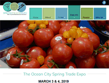 Tablet Screenshot of oceancitytradeexpo.com